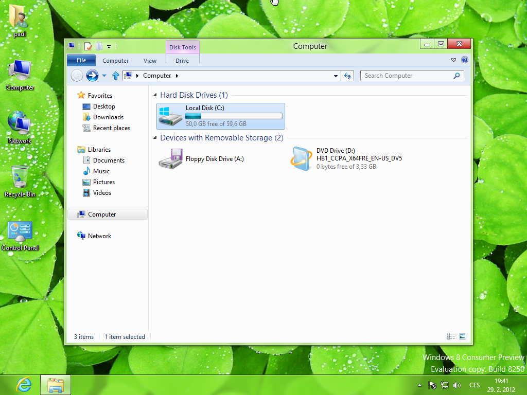 Windows explorer